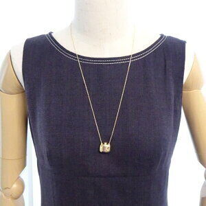 TIFFANY Bottle Pendant Necklace Yellow Gold